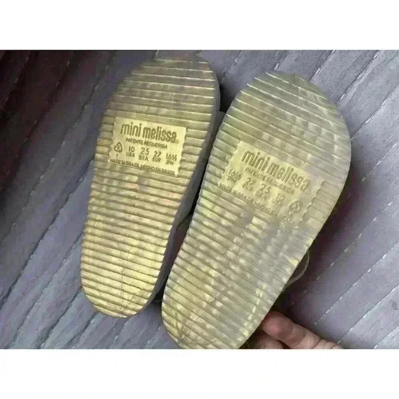 MINI melissa COSMIC SANDAL White Size 11 - Picture 4 of 4